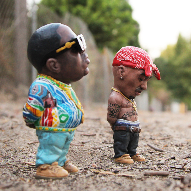 Rapper Resin Doll Character Decoration Hip Hop Doll Decoration