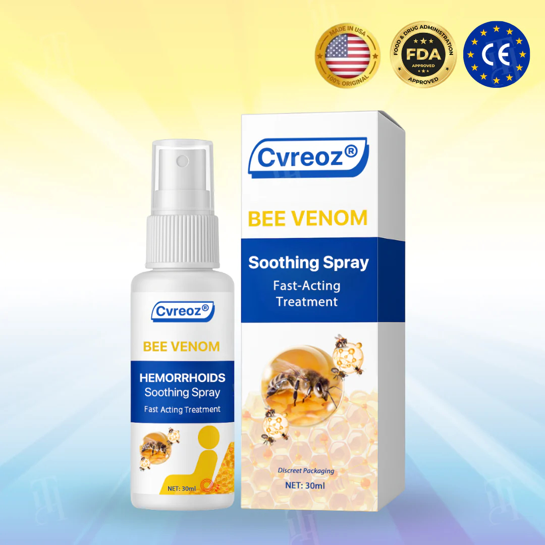 🔥Hot Sales - 50% OFF🔥Bee Venom Hemorrhoids Soothing Spray