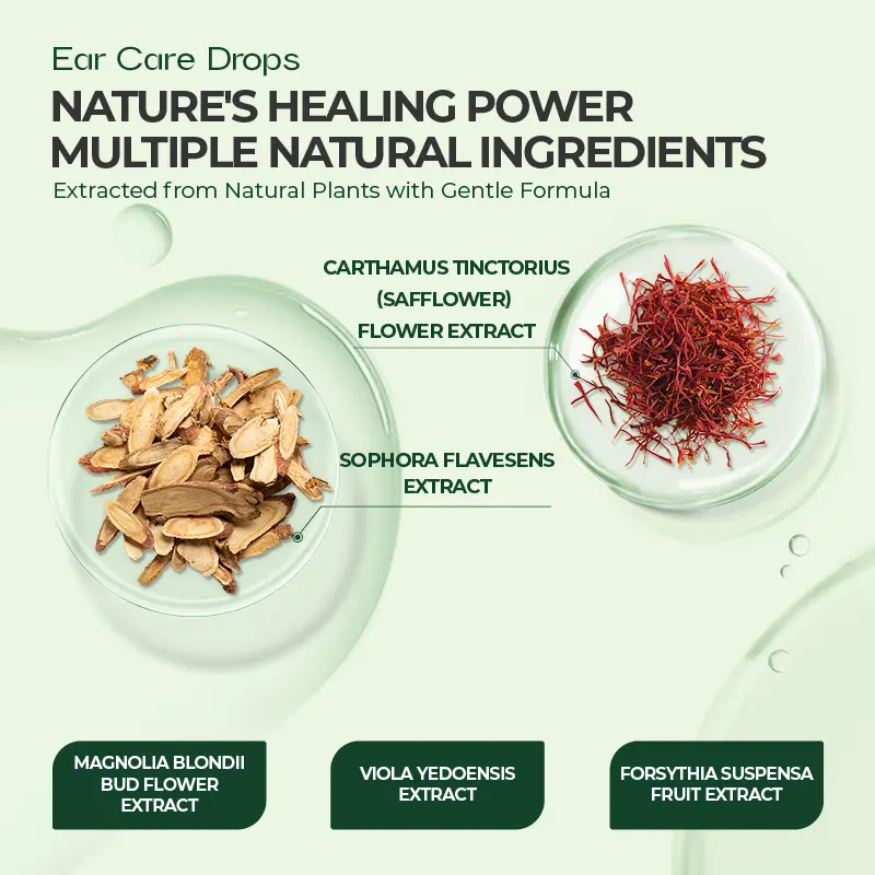 Ear Care Drops – Plant-Based Formula | FDA-Registered