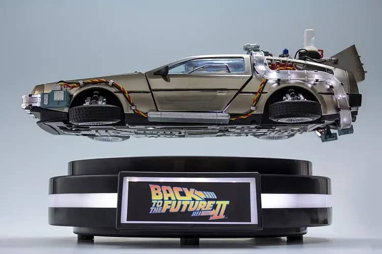  DeLorean magnetic levitation time machine