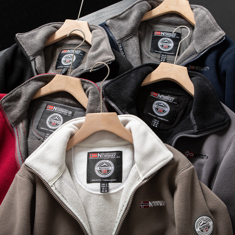 [🎁Bestes Geschenk]Doppellagige Fleece-Kapuzenjacke—🎄Kostenloser Versand🎄