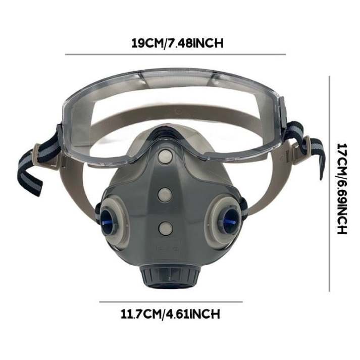 🎁Last Day Promotion 49% OFF🔥Dust-proof Integrated Respirator Mask Woodworking Tools