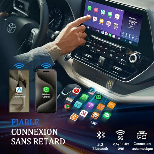 ⌛DERNIER JOUR 49% DE RÉDUCTION - Adaptateur CarPlay sans fil mini