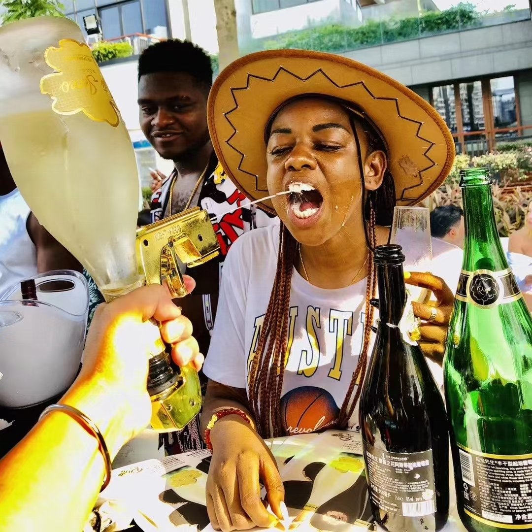 🍻Bar party beer champagne launch prop gun