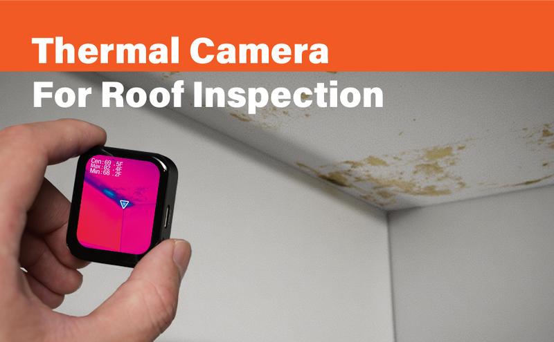 Small Thermal Imaging Camera for Beginner &ndash; Mini Thermal Imager for Home Inspection, Infrared Hidden Camera Detector Gadget 80&times;60 IR Resolution