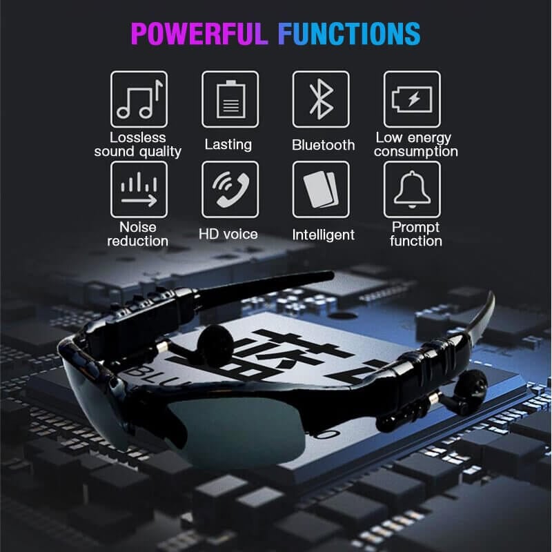🔥2 IN 1 Smart Bluetooth Earphone Sunglasses