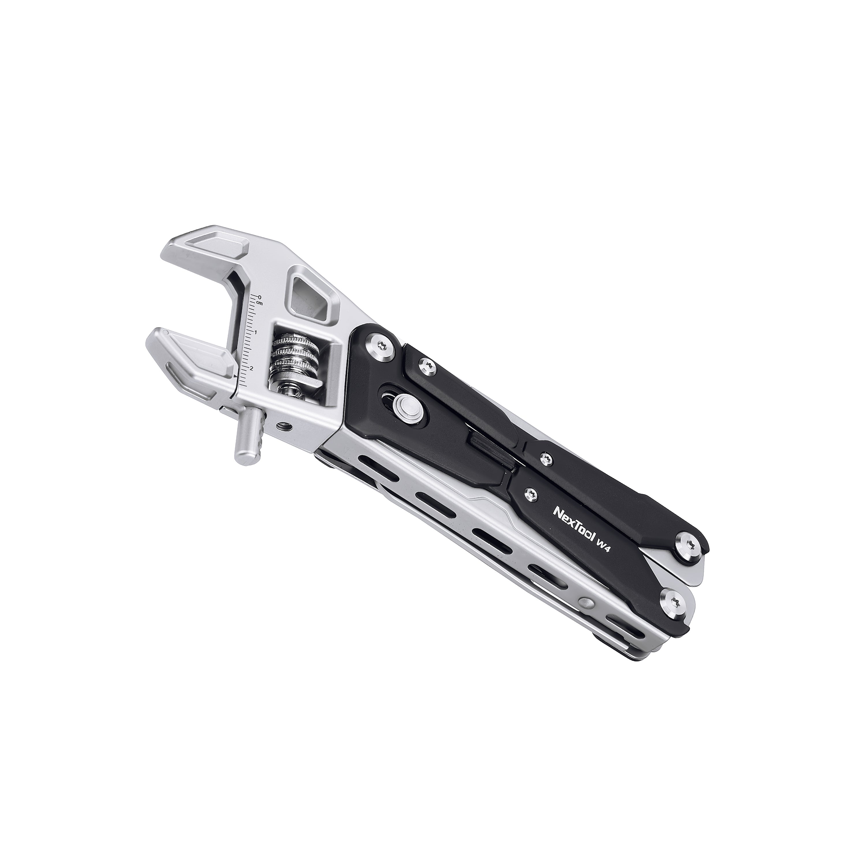 Adjustable Ratchet Wrench Multitool, 11-IN-1 Foldable EDC Tool