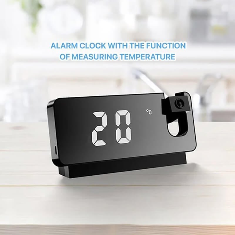 Mirror projection alarm clock🔥🔥