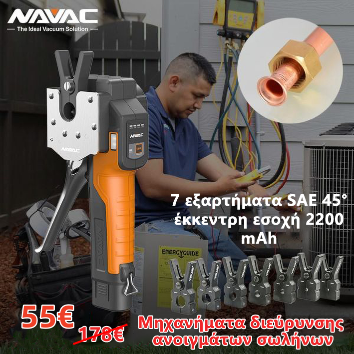 Εργαλείο διάνοιξης NAVAC NEF6LM BreakFree®, διάμετρος έως 3/4