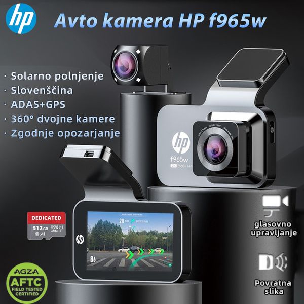  Pametni snemalnik vožnje, izjemno jasna kakovost slike 4K, funkcija GPS