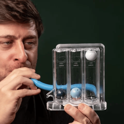 3-CHAMBER INCENTIVE STYLE SPIROMETER