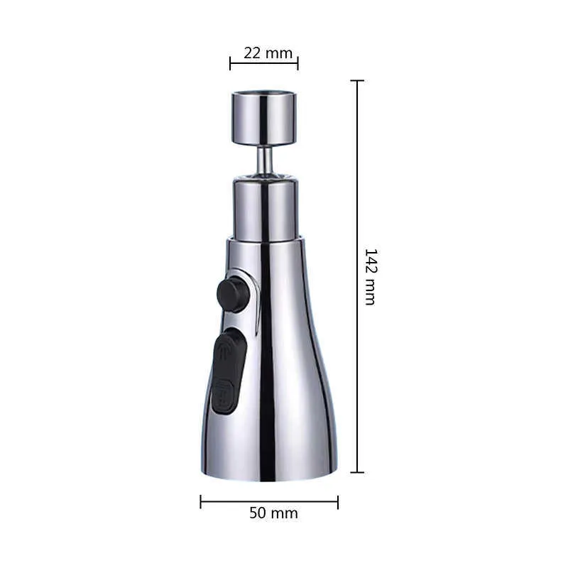 360 Degree Rotating Kitchen Faucet Extender