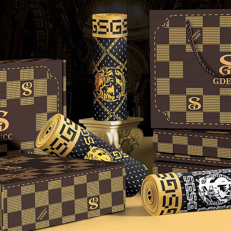 Ice Silk Mesh Men's Breathable Silk Underwear 5 Pack