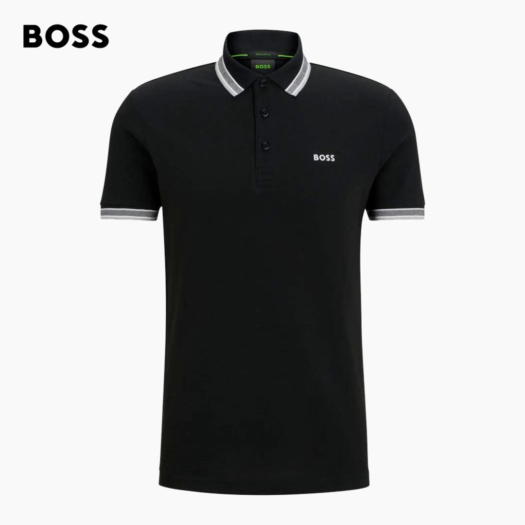BOSS- Cotton Pique Polo Shirt