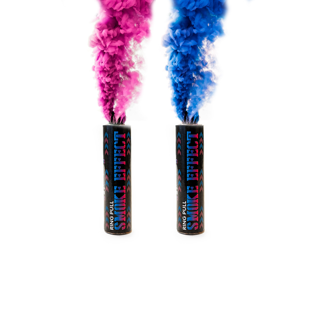 Pull-tab handheld smoke wand (atmosphere smoke)