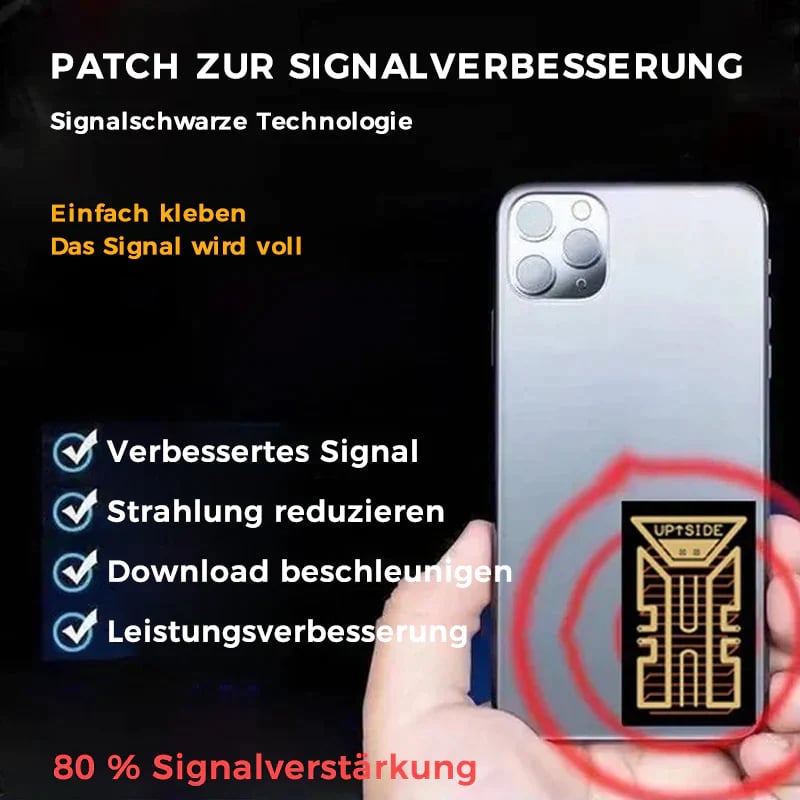 Mobile phone signal enhancement stickers - signal booster