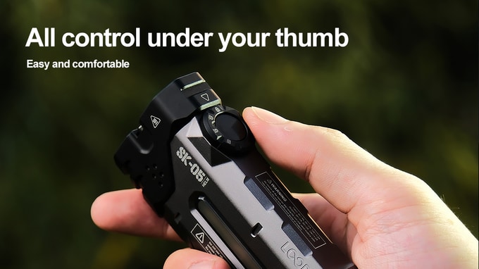 Upgraded3.0 -SK05 Series: Compact Yet Powerful Flashlights