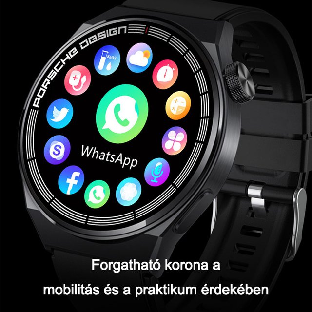 GT8 Porsche sports smart watch