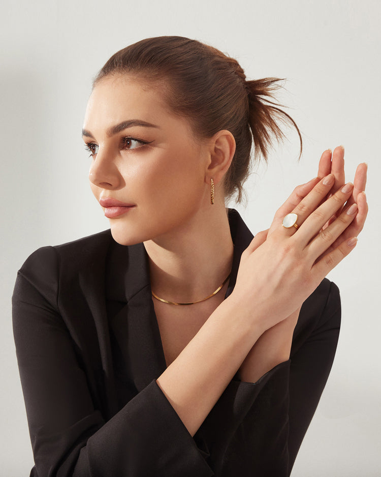 Collier maille de serpent