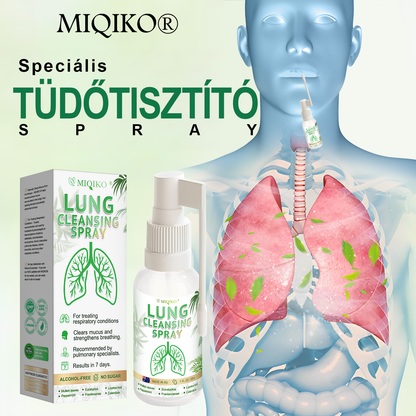 [Official Brand Store] 👨‍⚕️𝐌𝐈𝐐𝐈𝐊𝐎® Advanced lung cleansing spray (☘️Recommended by lung specialists☘️)