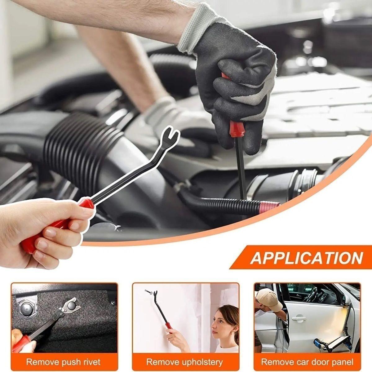 HE26 100pcs Universal Expansion Screw Clips Set for Automobiles Mudguard Leaf Plates Door Panel Clips C05 C20 C32 B01 D02 A16 Car Accessories