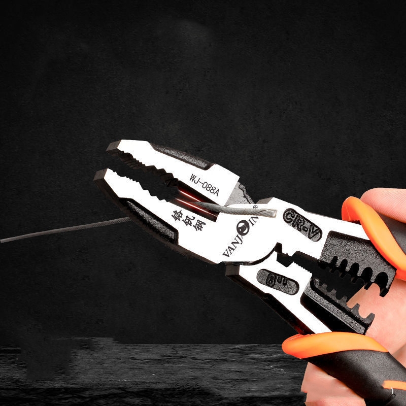 10-in-1 Multifunctional Wire Stripper Crimper Cable Cutter Pliers