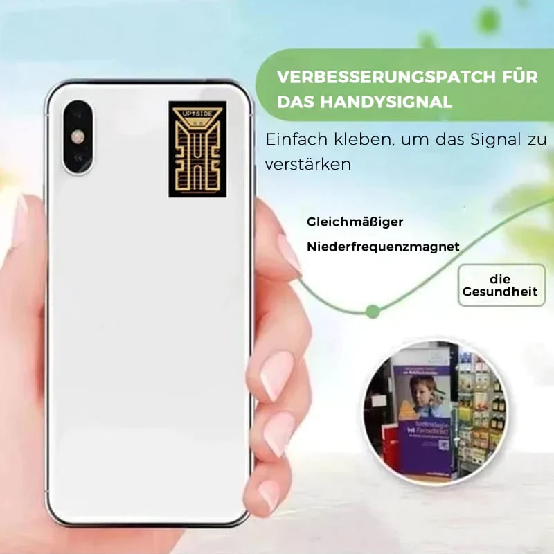 Mobile phone signal enhancement stickers - signal booster