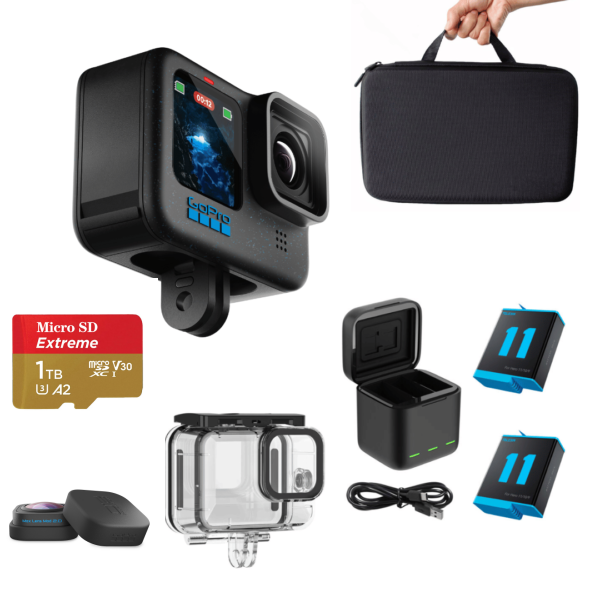 [Media Markt ograničena rasprodaja]Gopro HERO 12 crna akcijska kamera SNIŽENA 70%