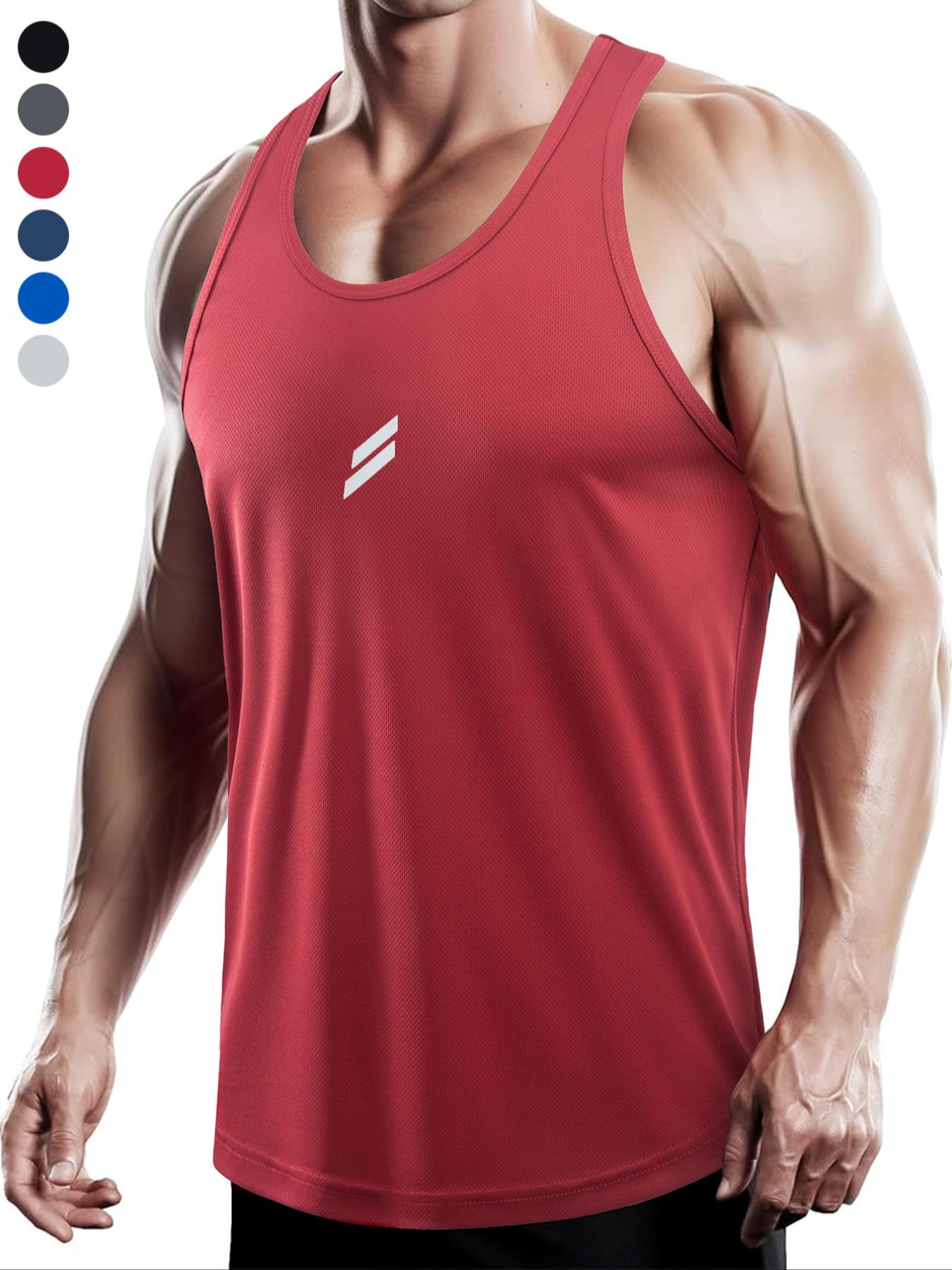 Men’s Sleeveless Muscle Fit Tank Top