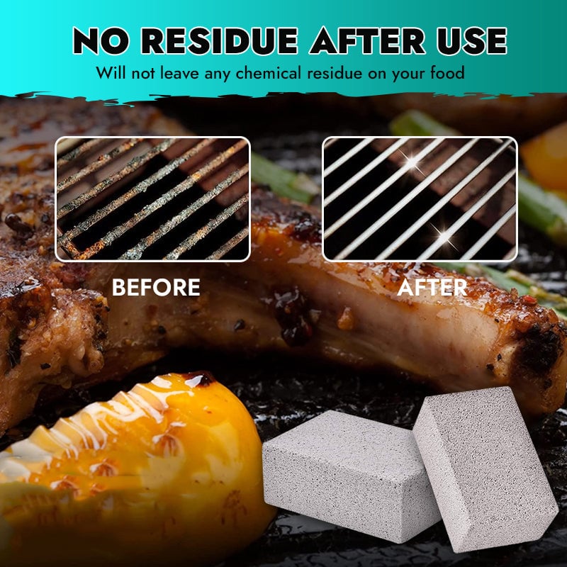 ⭐ Natural Pumice Grill Griddle Cleaning Block