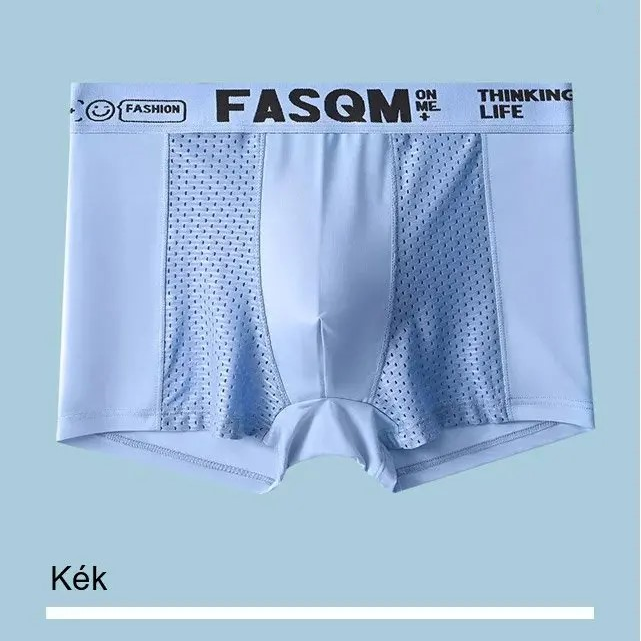 【6 Pack】 Men's Lightweight and Breathable Mesh Ice Silk Underwear