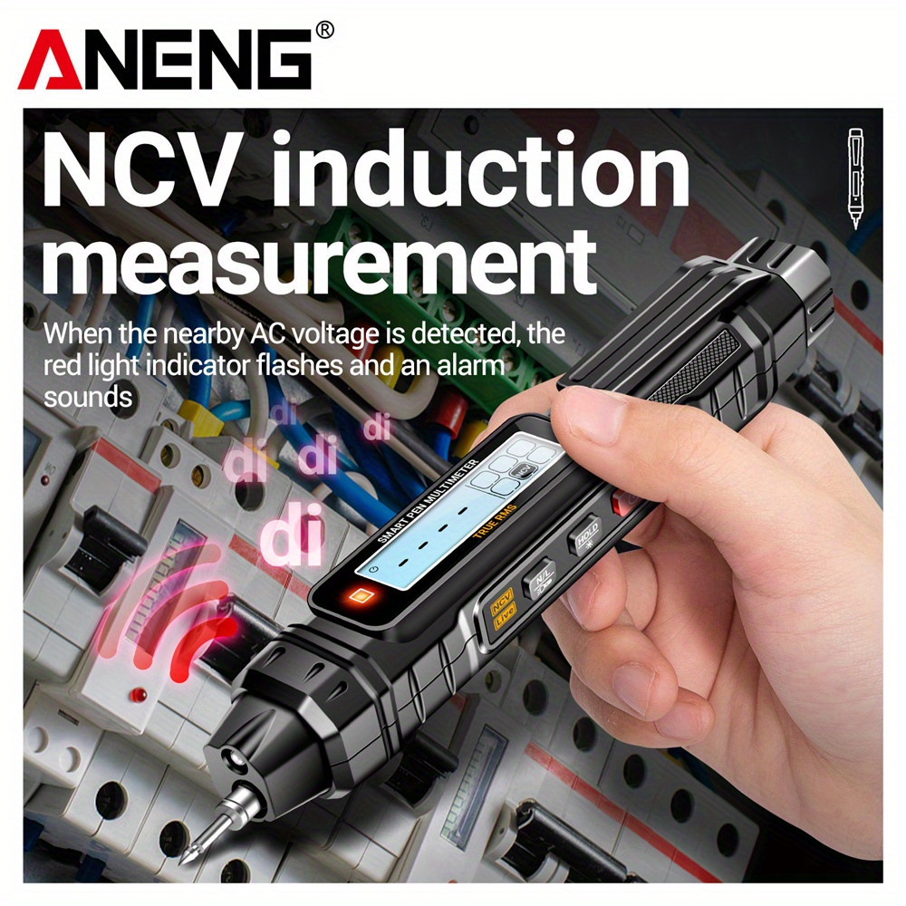 【New】🔥Fully intelligent digital multimeter with high precision anti-burn