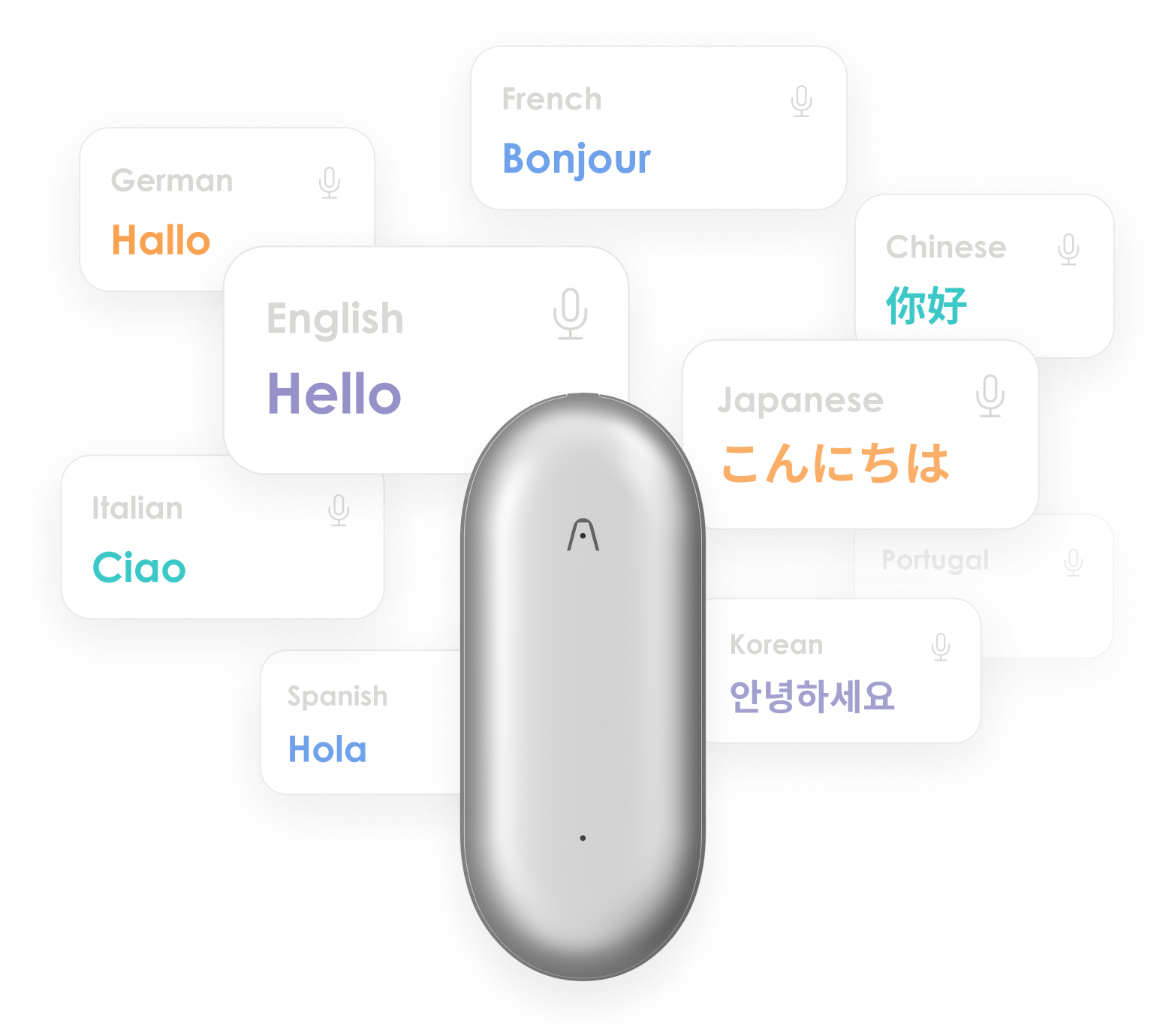 PLAUD NotePin AI Earphones