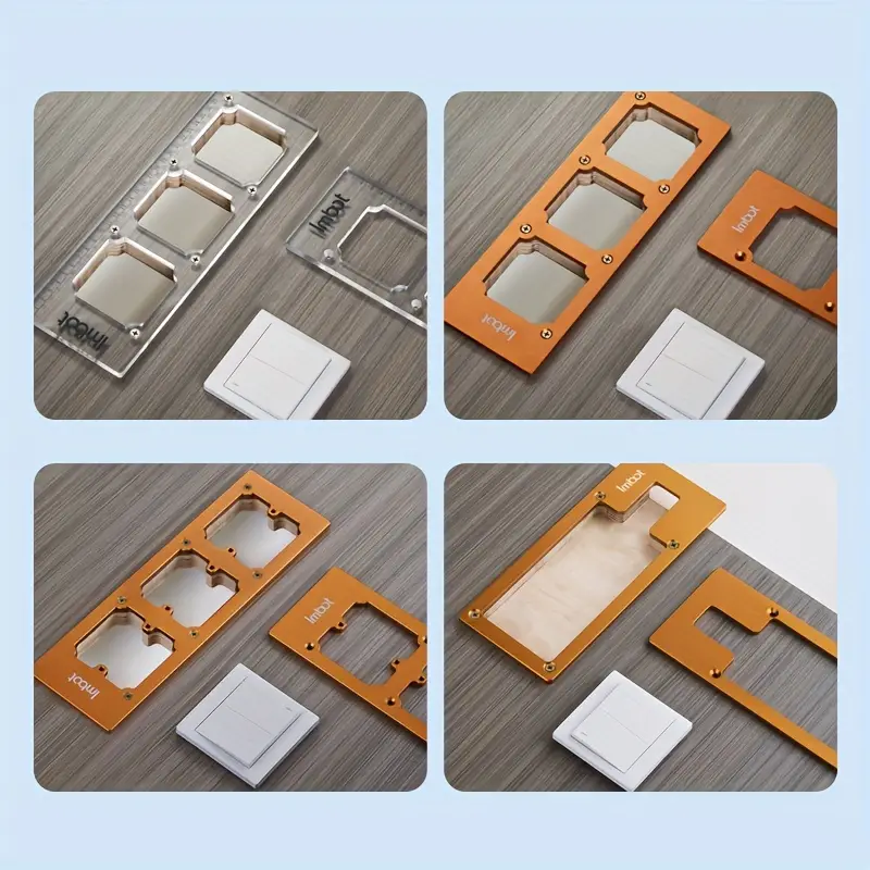 Thickened Aluminum Alloy Mold for Wire Box and Switch Socket Free Shipping