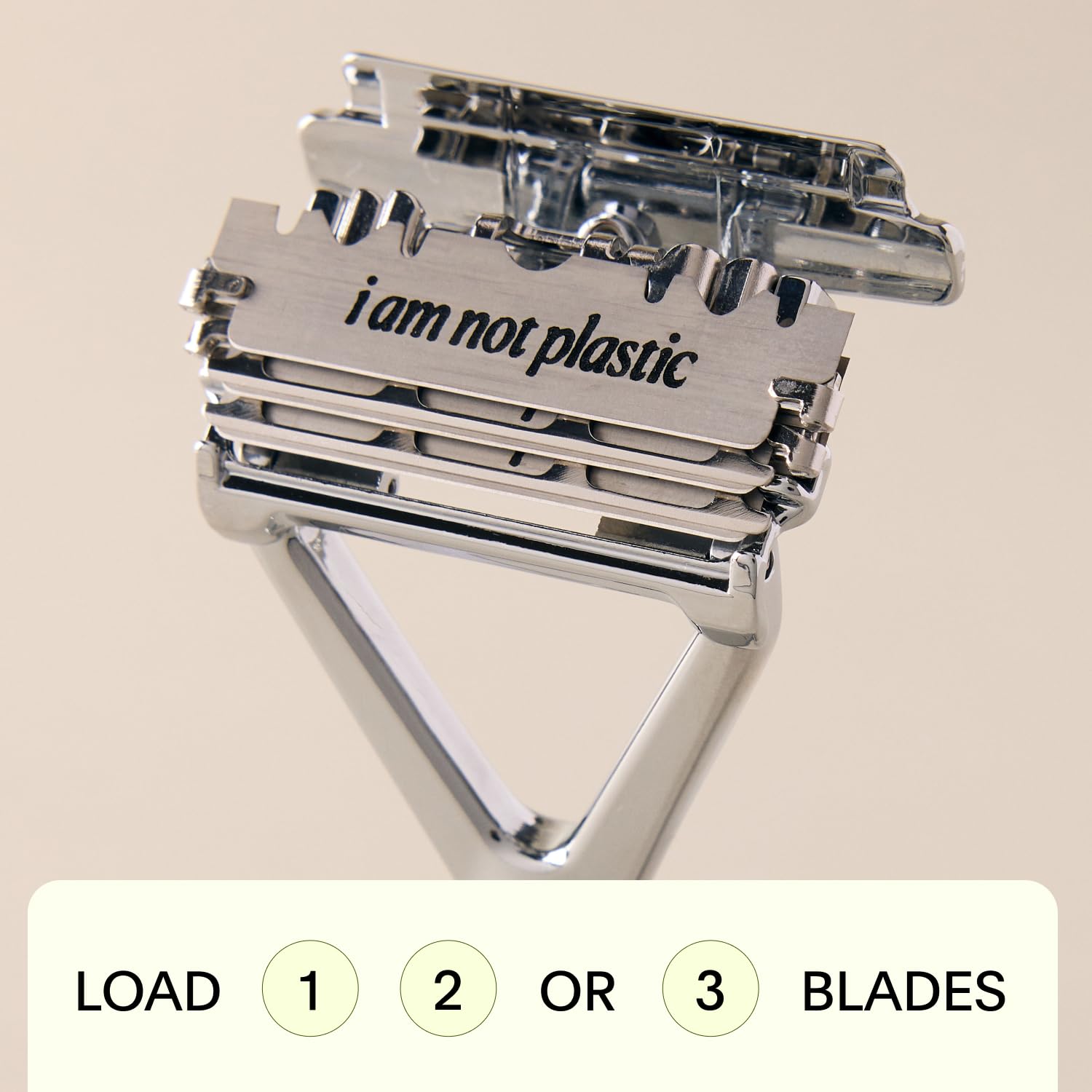 Leaf Shave | Leaf Razor, Gold - All-Metal, Eco-Friendly Razor