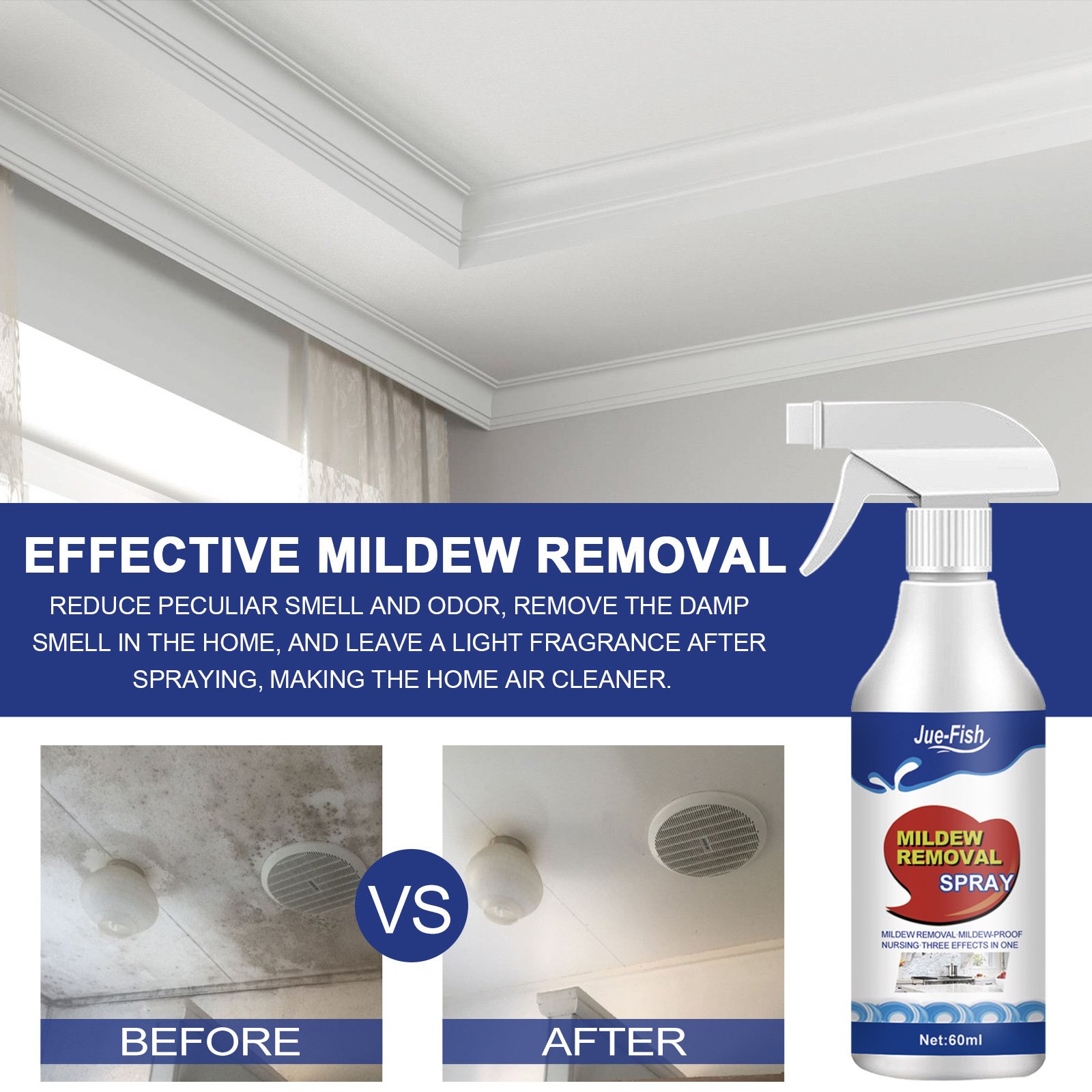 🦠Highly Effective Mould Removal Spray - Prevents Mould Regrowth🦠