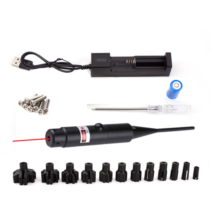 Adjustable 2023 Laser Sight Drill Set with Adjustable Red