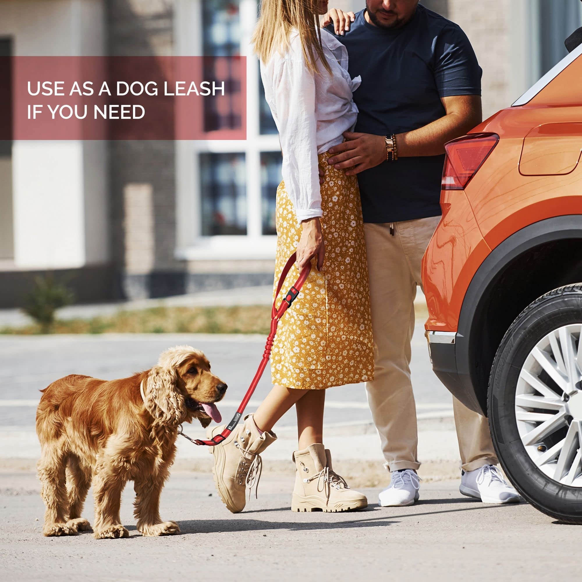 (🔥2023 HOT SALE NOW 49% OFF) - Adjustable Car Dog Leash