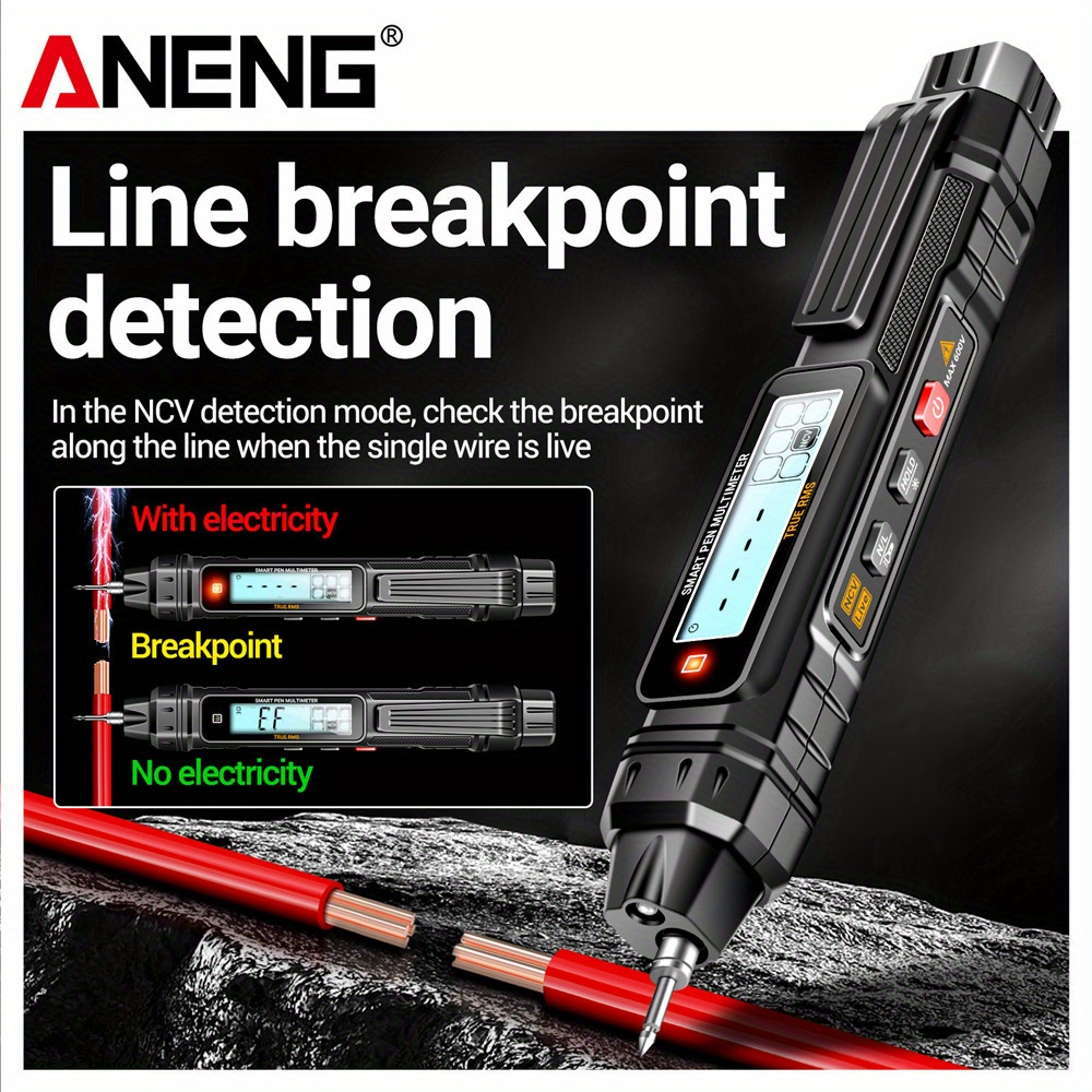 【New】🔥Fully intelligent digital multimeter with high precision anti-burn
