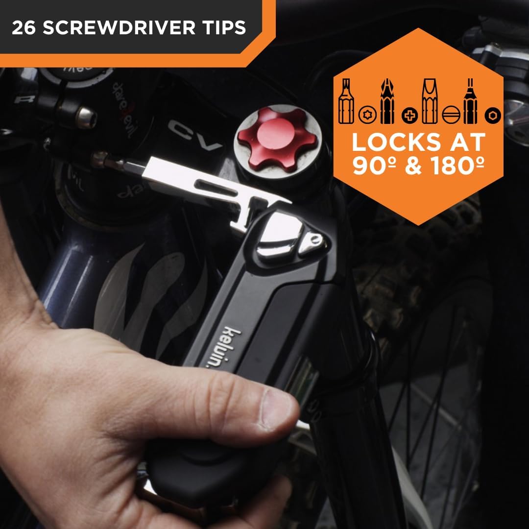 Kelvin Tools Kelvin-36 Multi-Tool Set, 36 Integrated Tools