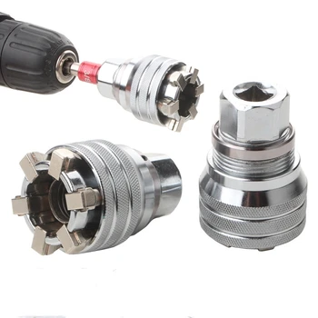 Universal wrench socket, adjustable hexagon, torque socket, ratchet, maintenance tools