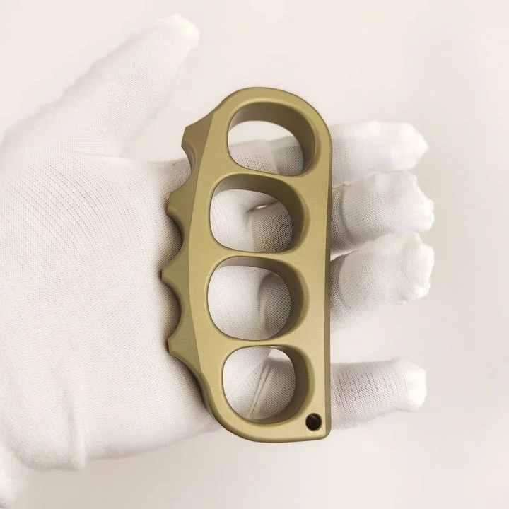 🔥Hot Selling🔥BRASS KNUCKLE PEA RING EDC SELF-DEFENSE WEAPON