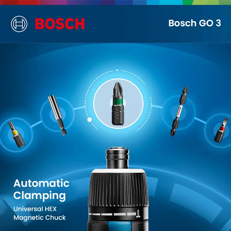 Bosch-Rechargeable Cordless Electric Screwdriver