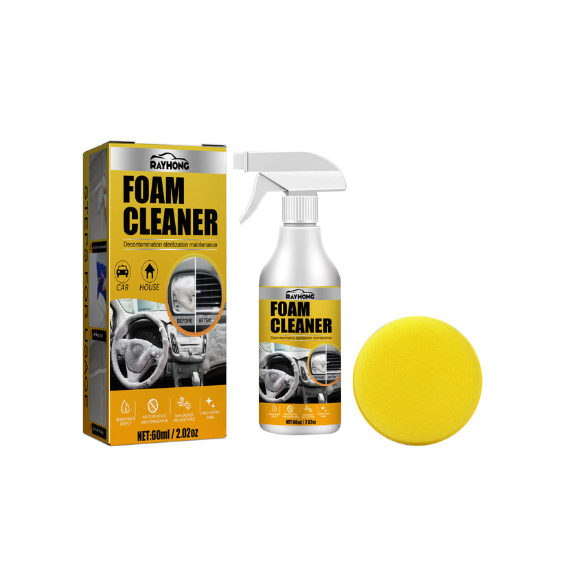 Multifunctional foam cleaner