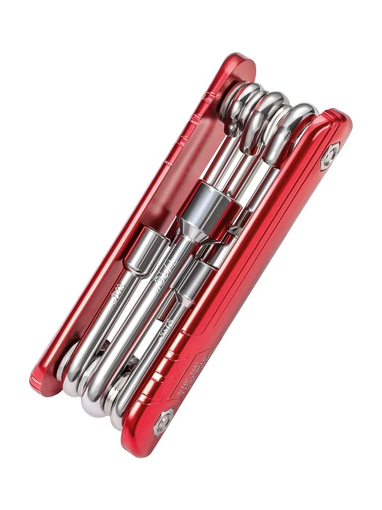 koolsoo Folding Hex Socket Tool Set Combination Easy to Carry Folding Nut Driver Set
