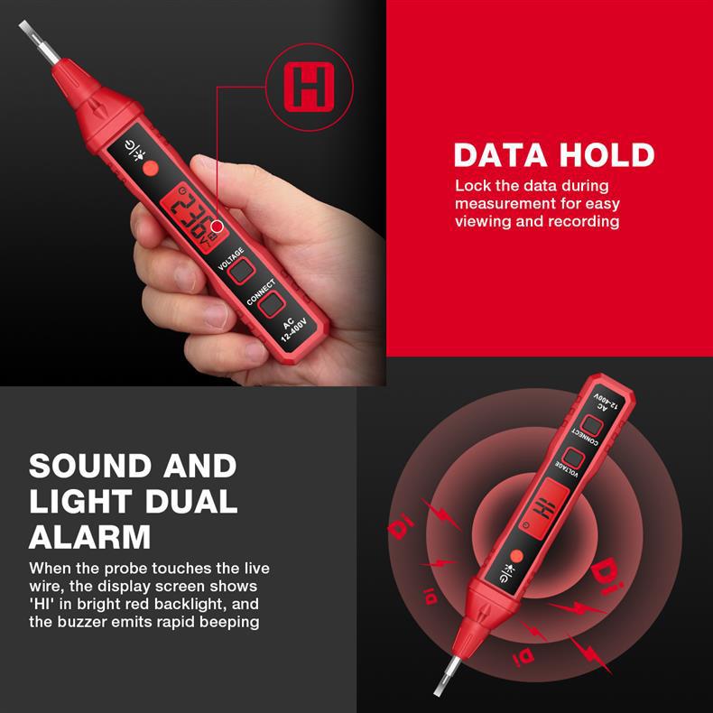 New cross head contact type voltage tester