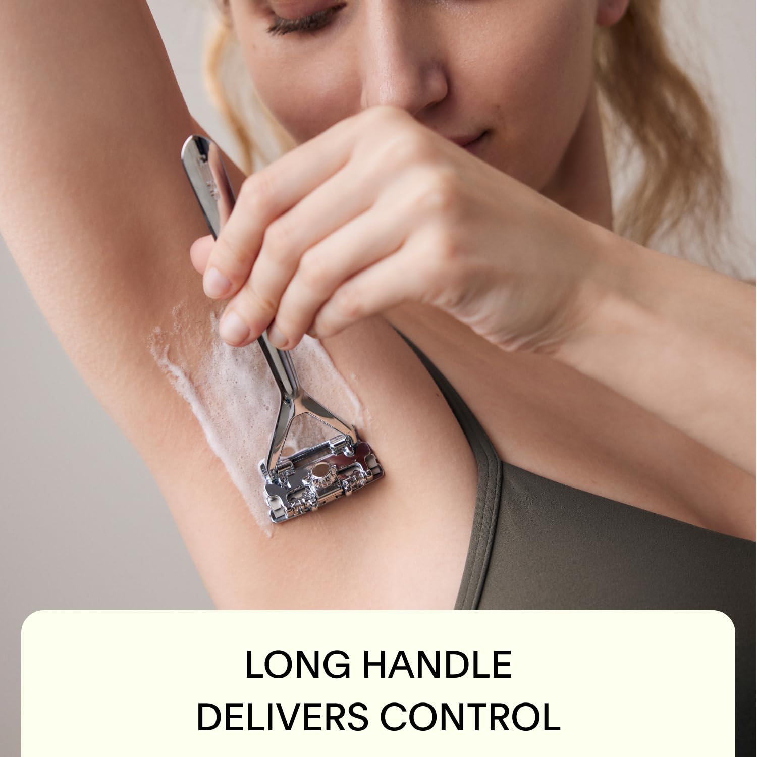 Leaf Shave | Leaf Razor, Gold - All-Metal, Eco-Friendly Razor