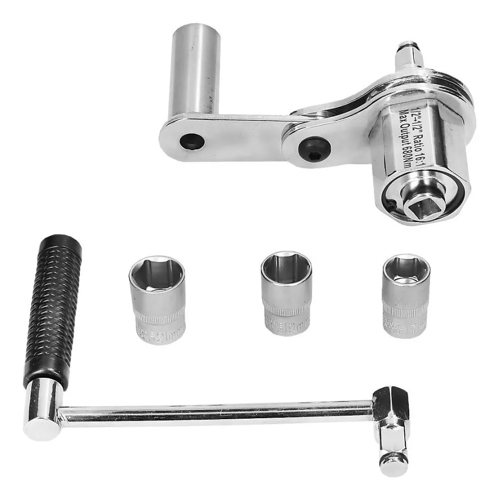  The Ultimate Auto Repair Tool Kit - 680ft-Lb Torque Nut Remover Set For Easy Tire Changes