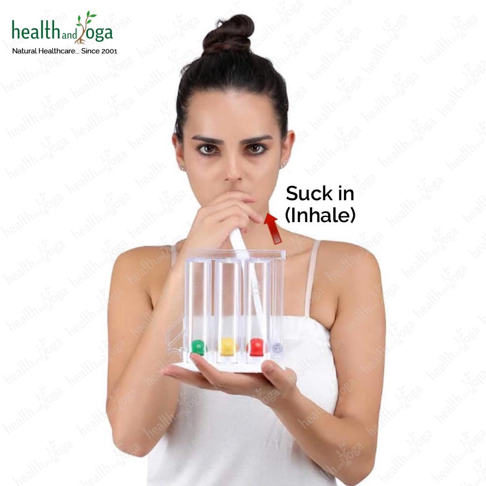 3-CHAMBER INCENTIVE STYLE SPIROMETER