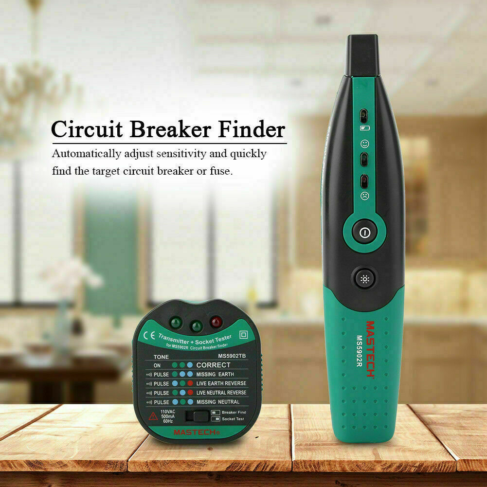 Mastech  Circuit Breaker Finder Socket Tester Automatic Circuit Breaker